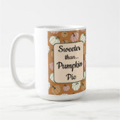 Erntedank Pumpkin All-over Print Kaffeetasse (Links)