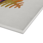 Erntedank Pumpkin Basketball Schneidebrett (Ecke)