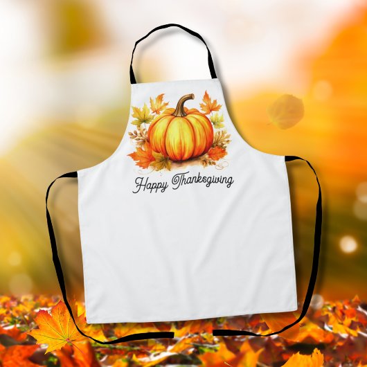 Erntedank Pumpkin Custom Fall Kitchen Geschenk Schürze