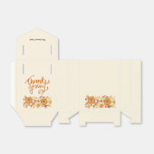 Erntedank Pumpkin Dinner Geschenkschachtel (Ungefaltet)