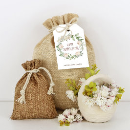 Erntedank Pumpkin Fall Greenery Eukalyptus Geschenkanhänger