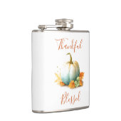 Erntedank Pumpkin Flask | Herbstgeschenk Flachmann (Rechts)