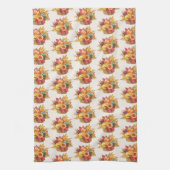 Erntedank Pumpkin Korbweide Küchentücher (Vertikal)