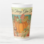 Erntedank Pumpkin Latte Tasse (Vorderseite)