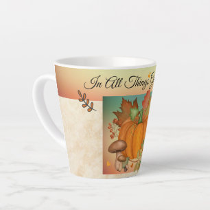 Erntedank Pumpkin Latte Tasse