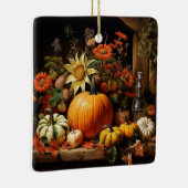 Erntedank Pumpkin Ornament (Rechts)