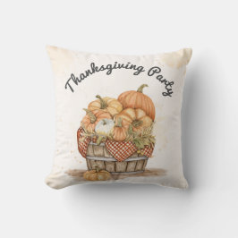 Erntedank Pumpkin Party Kissen