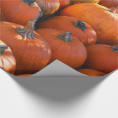 Erntedank Pumpkin-Patch Geschenkpapier (Ecke)