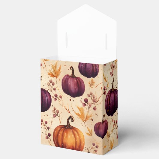 Erntedank Pumpkin Patch Pumpkins Herbsternte Geschenkschachtel (Geöffnet)