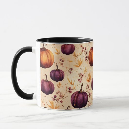 Erntedank Pumpkin Patch Pumpkins Herbsternte Tasse (Links)
