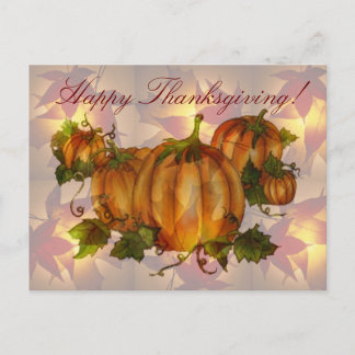 ERNTEDANK PUMPKIN PATCH VON SHARON SHARPE FEIERTAGSPOSTKARTE