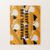 Erntedank Pumpkin Pie Thankful Jigsaw Puzzle (Vertikal)