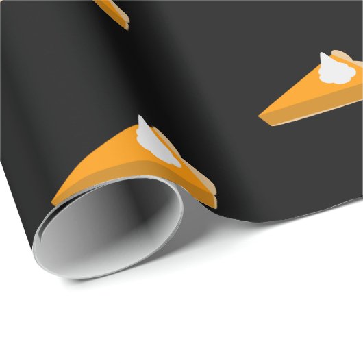 Erntedank Pumpkin Pieptmuster Wrapping Paper Geschenkpapier (Rolleneckpunkt)