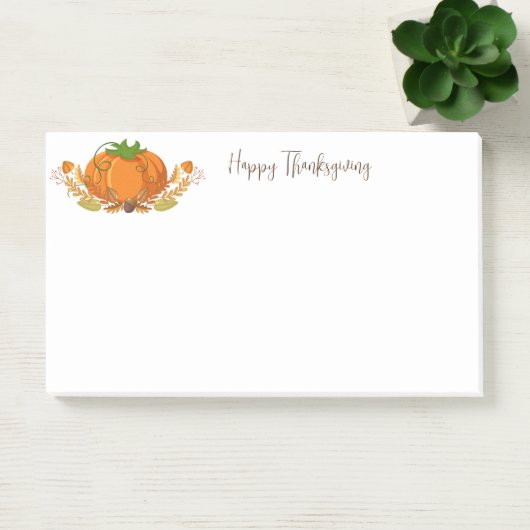 Erntedank Pumpkin Post Notes Post-it Klebezettel (Büro)