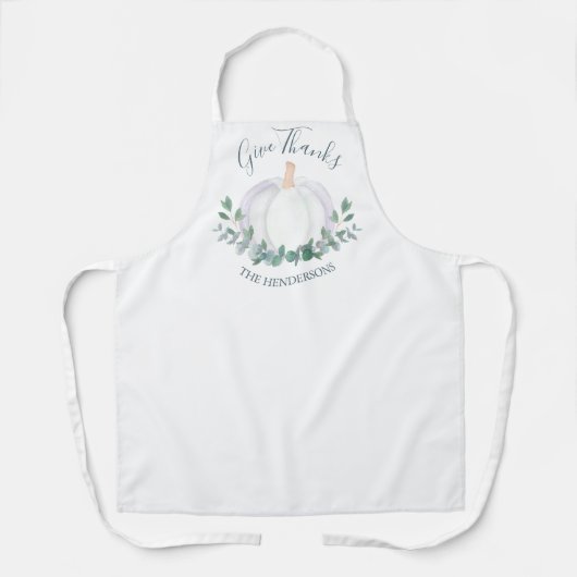 Erntedank Pumpkin Schürze (Vorderseite)