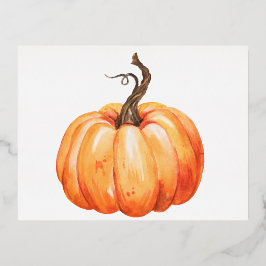 Erntedank Pumpkin Series Design 13 Folien Feiertagspostkarte