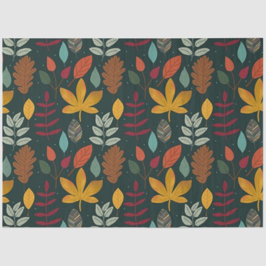 Erntedank Pumpkin Series Design 28 Seidenpapier (Vorderseite)