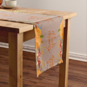 Erntedank Pumpkin Table Runner Kurzer Tischläufer (Beispiel)