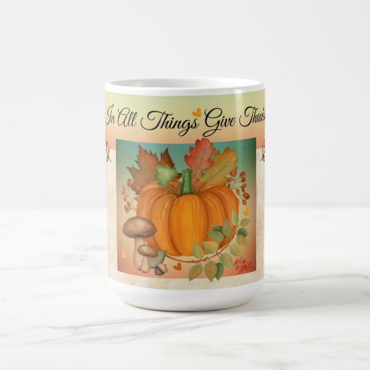 Erntedank Pumpkin Tasse (Mittel)