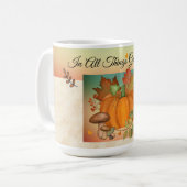 Erntedank Pumpkin Tasse (Vorderseite Links)