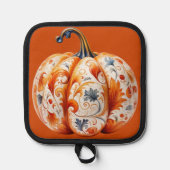 Erntedank Pumpkin Topflappen (Vorderseite)