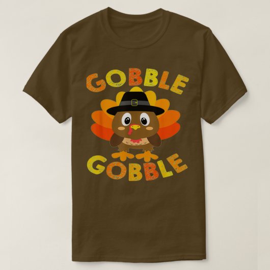 Erntedank Pumpkin Türkei Essen 6 T-Shirt (Design vorne)