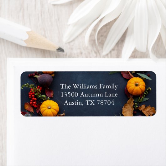 Erntedank Pumpkin Wreath Herbstwoche Rücksendeadre (Insitu)