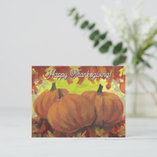 Erntedank Pumpkins #1 Herbstausgänge Feiertagspostkarte