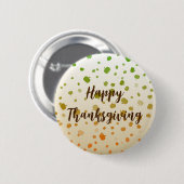 Erntedank Pumpkins Button (Vorne & Hinten)