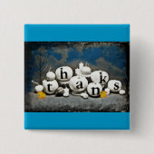 Erntedank Pumpkins Button (Vorderseite)