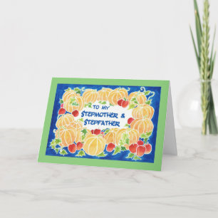 Erntedank Pumpkins Card für Stepelings Feiertagskarte