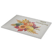 Erntedank Pumpkins Cutting Board Schneidebrett (Ecke)