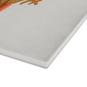 Erntedank Pumpkins Cutting Board Schneidebrett (Ecke)