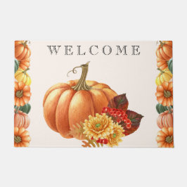 Erntedank Pumpkins Doormat Fußmatte
