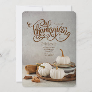 Erntedank Pumpkins Einladung