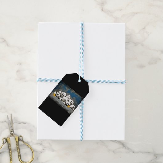 Erntedank Pumpkins Geschenkanhänger (Mit Garn)