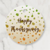 Erntedank Pumpkins Geschenkanhänger (Vorderseite)