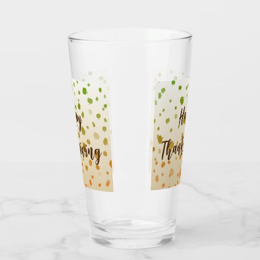 Erntedank Pumpkins Glas (Links)