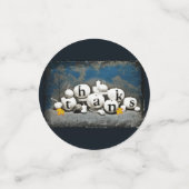 Erntedank Pumpkins Konfetti (Klein Vorderseite)