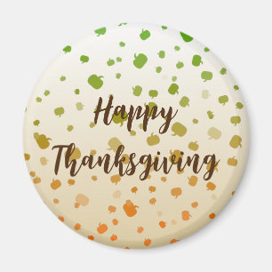 Erntedank Pumpkins Magnet