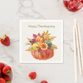 Erntedank Pumpkins Napkin Serviette (Beispiel)