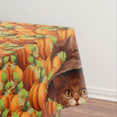 ERNTEDANK PUMPKINS NIEDLICH CAT TISCHDECKE (Beispiel)