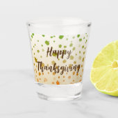 Erntedank Pumpkins Schnapsglas (Vorderseite)