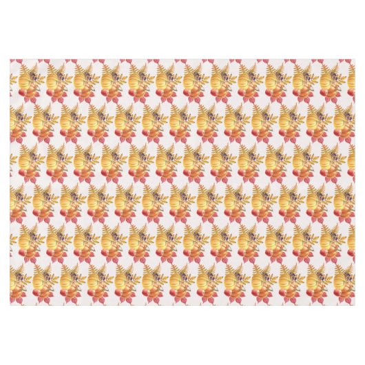 Erntedank Pumpkins Tablecloth Tischdecke (Vorderseite (Horizontal))