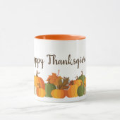 Erntedank Pumpkins Tasse (Zentrum)