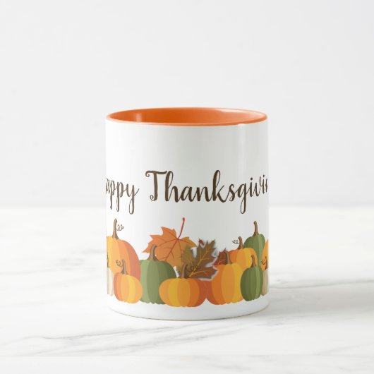 Erntedank Pumpkins Tasse (Zentrum)
