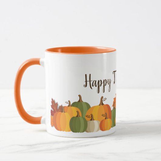 Erntedank Pumpkins Tasse (Links)