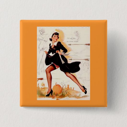 Erntedank Quaker Girl Button Up Girl (Vorderseite)