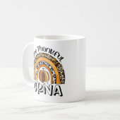 Erntedank Rainbo - Eine dankbare CRNA Kaffeetasse (Vorderseite Links)