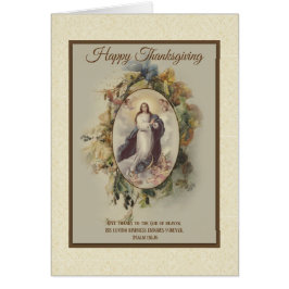 Erntedank-religiöse gesegnete Jungfrau Mary